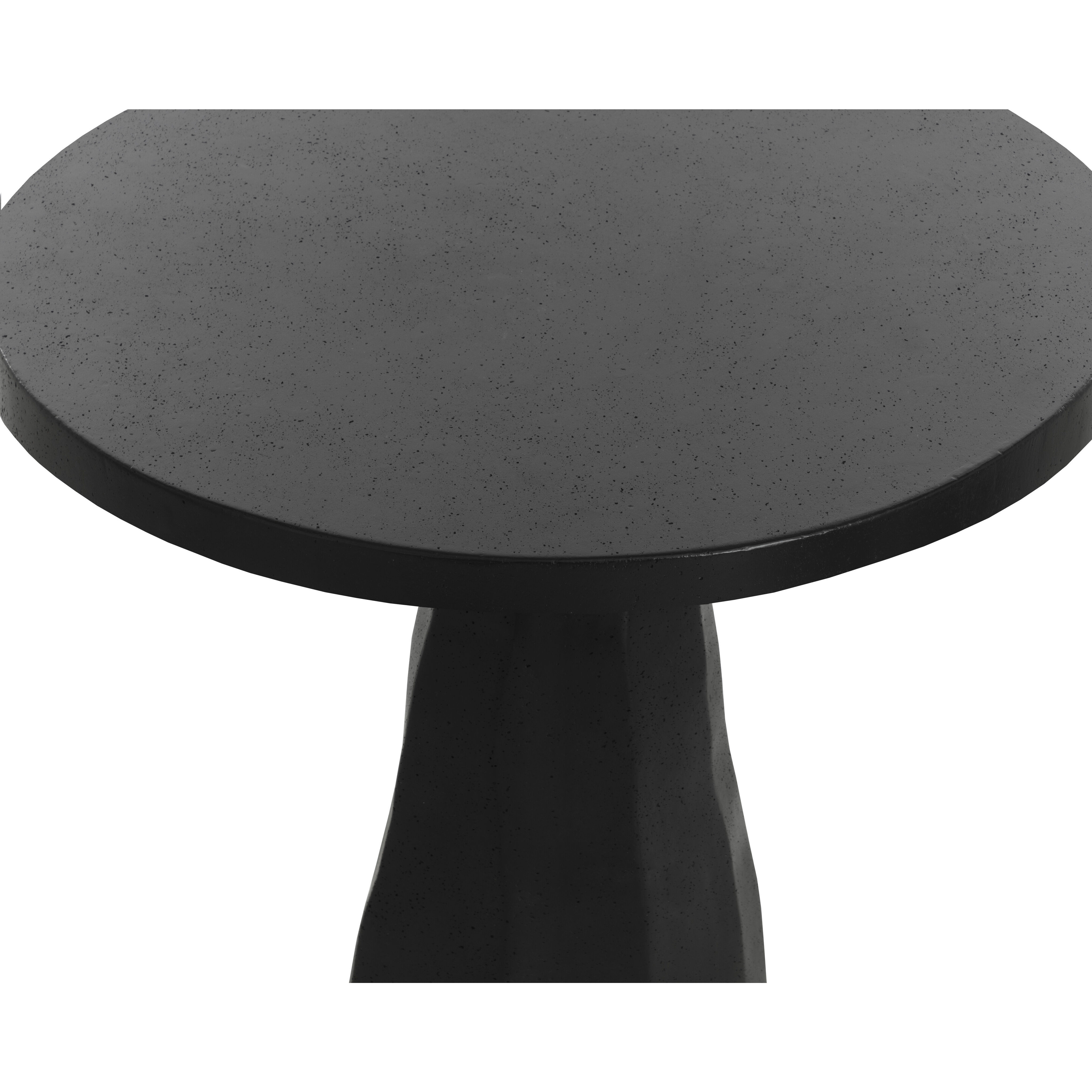 Kliff 34 X 30 inch Black Outdoor Bistro Table